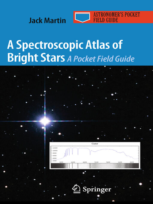 Title details for A Spectroscopic Atlas of Bright Stars by Jack Martin - Wait list